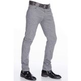 Cipo&Baxx CD372B Gri Erkek Kot Pantolon
