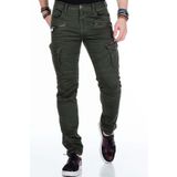 Cipo&Baxx Cd424 Kargo Cepli Dar Paça Erkek Pantolon