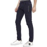 Bel Ve Paca Lastikli Erkek Kargo Kot Pantolon Mavi Mylife Moda Senin Hayatin Senin Tarzin
