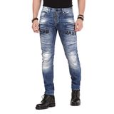 Cipo&Baxx CD491 Mavi Erkek Kot Pantolon
