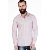 Cipo&Baxx CH119 Açık Pembe Slim Fit Spor Erkek Gömlek