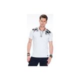 Cipo&Baxx CT376 Siyah Beyaz Erkek T-shirt