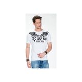 Cipo&Baxx CT411 Siyah Beyaz Erkek T-shirt
