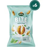 Cipsaş Bite Bahçe Bitkileri Çeşnili Vegan Glutensiz Nohut Cipsi 6 x 65 gr