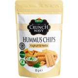 Cipsaş CİPSAŞ Crunch Wavy Yoğurt, Mevsim Yeşillikleri Aromalı Nohut Cipsi 85g