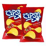 Cipso Ketçap Aromalı Patates Cipsi Cipso Ketçap Aromalı Patates Cipsi 2 x 160 g