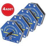 Çırak-50m/a Manyetik Kaynak Gönyesi 4 Adet On-off Anahtarlı 6 Aç