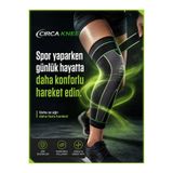 Circa Knee 1 ADET Diz Koruyucu Sağlık Antreman Spor Egzersizi Baldır Koruyucu Set Destek Dizlik Dizliği Pedi
