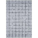 Circig Antrasit Çizgili Modern Geometrik Etnik Desenli Boho Makinada Yıkanabilir Hafif Hav Toz Vermez Leke Tutmaz Kaymaz Taban Dijital Makine Baskı Halı Oturma Odası Salon Yolluk Koridor Mutfak Halısı