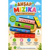 Circle Toys Ahşap Mızıka 1 Adet – Renkli Eğitici Çocuk Müzik Oyuncağı