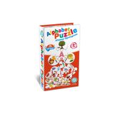 Circle Toys Alphabet Puzzle, Eğitici Alfabe Zeka Kartları, 128 Parça, 3+ Yaş