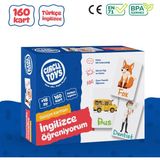 Circle Toys Gelişim Kartları İngilizce Öğreniyorum 160 Kart Türkçe - İngilizce