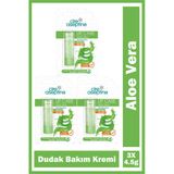 Cire Aseptine Aloe Vera Dudak Bakım Kremi 4,5 Gr 3 Adet