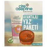Cire Aseptine Avantajlı Yaz Paketi - Pink Shine Ton Dengeleyici ve Aydınlatıcı Yüz Güneş Koruyucu 50 ml + Bronzlaştırıcı 100 ml