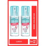 Cire Aseptine Bebek Kolonyası Lucky 150 Ml X 2 Adet