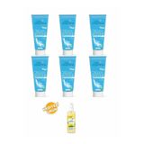Cire Aseptine Klasik Vazelin Tüp 75 ml, 6 Adet Set, Limon Kolonyası 100 ml Sprey Hediyeli