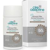 Cire Aseptine Mineral Filtreli Yaşlanma ve Leke Karşıtı SPF 50+ 50 ml Güneş Kremi
