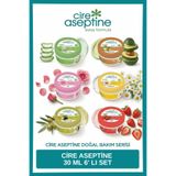 Cire Aseptine Soft Prebiyotik El, Yüz & Vücut Kremi, 30 ml, 6'lı Set, Aloe Vera, Avokado, Gül, Papatya, Zeytinyağlı, Çilek