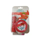 Cire Aseptine Strawberry 4.5 gr Lip Care + 30 ml Çilek Soft Probiyotik El Yüz ve Vücut Kremi