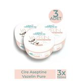 Cire Aseptine Vazelin Pure 150 Ml 3 Adet