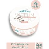 Cire Aseptine Vazelin Pure 150 ml 4 Adet - Yok
