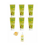Cire Aseptine Zeytinyağlı Vazelin Tüp 75 ml, 6 Adet Set, Limon Kolonyası 100 ml Sprey Hediyeli