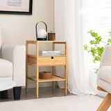 Çırpan Ev Bambu Komodin 40X40X67CM