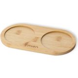 Çırpan Ev Bambu Oval Sunumluk/yağdanlık Altlık 20CM
