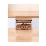 ÇIRPAN EV LİNE AKASYA CAM KARE KAVANOZ/KASE 350ML