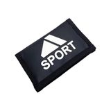 Cırt Cırtlı Kapak Fermuar Para Bölmeli Unisex İnterpeks Kumaş Çocuk Spor Cüzdan