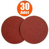 Cırt Zımpara 115 Mm Spiral Taşlama 40-400 Kum Seçenekli ( 30 Adet)