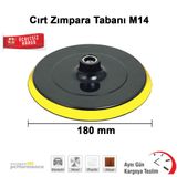 Cırt Zımpara Tabanı M14 180 Mm