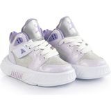 Cırtlı Unisex Çocuk Spor Ayakkabı Sneakers(26-30 Numaralar Işıklı) - Lila