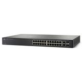 Cisco 24 Bağlantı Noktalı 10/100 + 2 Bağlantı Noktalı 10/100/1000 Gigabit Akıllı Anahtar, 2 Sfp Kombinasyonuyla Yönetilir