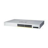 Cisco Business Cbs220-24Fp-4X Akıllı Anahtar | 24 Ge Bağlantı Noktası | Tam Yetki Belgesi | 4X10g Sfp+ | 3 Yıllık Sınırlı Donanım Garantisi (Cbs220-24Fp-4X-Eu)