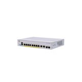 Cisco Business Cbs250-8Fp-E-2G Akıllı Anahtar | 8 Ge Bağlantı Noktası | Tam Yetki Belgesi | Dahili Güç Kaynağı | 2 X 1G Birleşik Bağlantı Noktaları | Sınırlı Ömür Boyu Koruma (Cbs250-8Fp-E-2G)