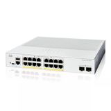Cisco Catalyst 1200-16P-2G Akıllı Anahtar, 16 Bağlantı Noktalı Ge, Poe, 2 X 1Ge Sfp, Sınırlı Ömür Boyu Koruma (C1200-16P-2G)