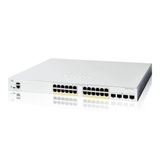 Cisco Catalyst 1200-24Fp-4X Akıllı Anahtar, 24 Bağlantı Noktalı Ge, Tam Poe, 4X10ge Sfp+, Sınırlı Ömür Boyu Koruma (C1200-24Fp-4X)