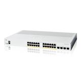 Cisco Catalyst 1200-24P-4X Akıllı Anahtar, 24 Bağlantı Noktalı Ge, Poe, 4X10ge Sfp+, Sınırlı Ömür Boyu Koruma (C1200-24P-4X)