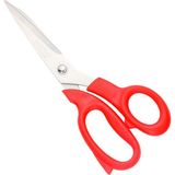 Cıssymo Paslanmaz Çelik Çok Amaçlı Mutfak ve Ofis Makası MO-1090 | Ergonomik Sap, Kumaş ve Kağıt Kesimi, Karton Kesici, Paket Açıcı, Paslanmaz Çelik