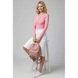 Çıtçıt Detaylı Bluz Pembe T4343
