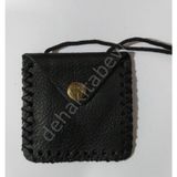 Çıtçıtlı Boş Muska Kabı Deri 7 X 7 Cm