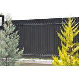 Çiti Kaplama Bahçe Çiti Seperatörü Euro Panel Tel Kaplama 3D Model Antrasit (0.75M)