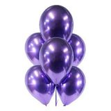 Çıtı Pıtı Store Mor Krom Balon 10'lu