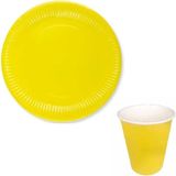 Çıtı Pıtı Store Sarı Tabak-Bardak Set