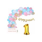 Çıtıpıtıstore 0-9 Yaş Balon Zincir Set, 0125585659656
