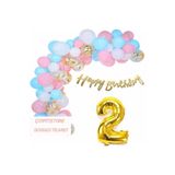 Çıtıpıtıstore 0-9 Yaş Balon Zincir Set, 10125585659656