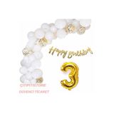 Çıtıpıtıstore 0-9 Yaş Balon Zincir Set, 3321123124564654