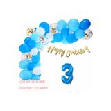 Çıtıpıtıstore 0-9 Yaş Balon Zincir Set, 46545456131100211