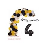 Çıtıpıtıstore 0-9 Yaş Balon Zincir Set, 489785522321255
